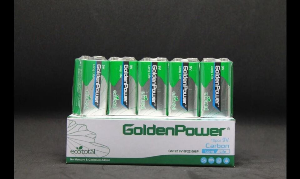 9V PİL 1 KUTU (10 ADET)