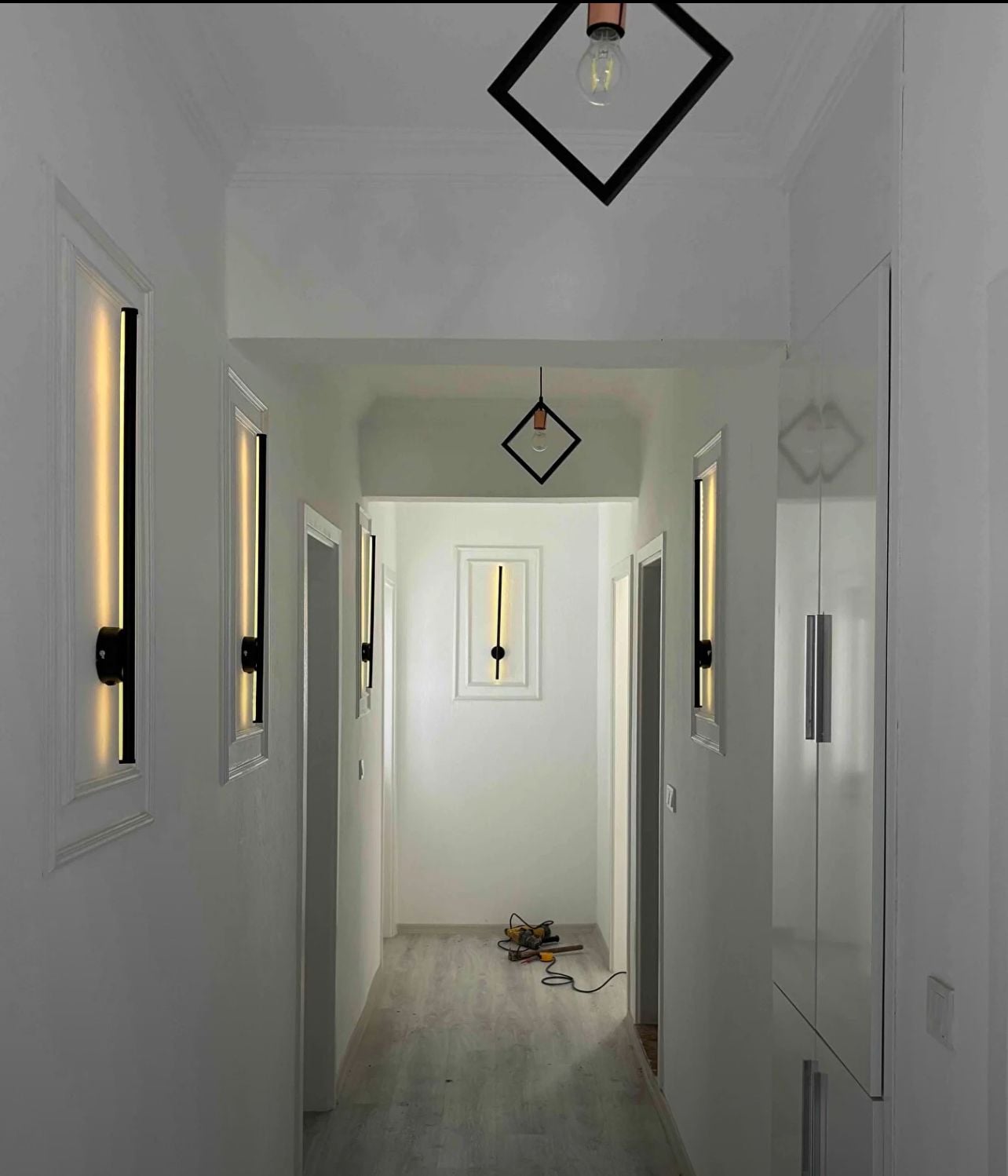 Yaşam alanları için zarif ışıklar